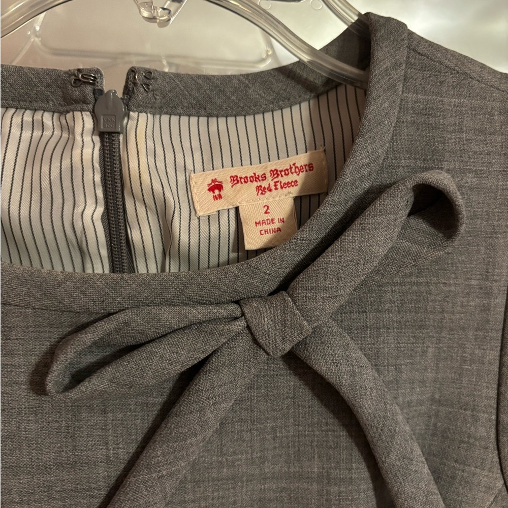 Brooks Brothers Red Fleece Dress